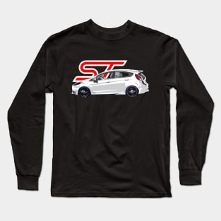 Ford Fiesta ST Oxford White Racing Long Sleeve T-Shirt